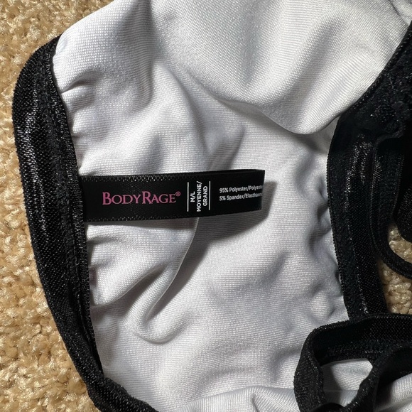 Rose Checkered Women's Bralette - Picture 3 of 3